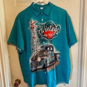 Mens Hotrod shirt 👕 size 2X